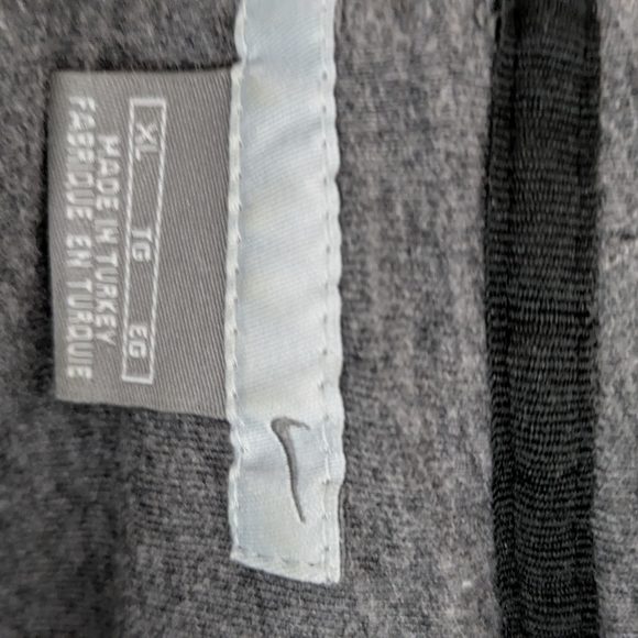 Nike Men's Charcoal Hoodie - Picture 5 of 5